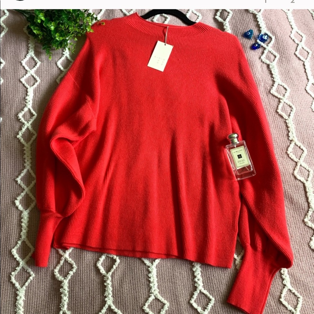 Red sweater
